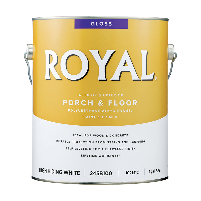 Royal Gloss High-Hiding White Porch & Floor Alkyd Enamel 1 gal