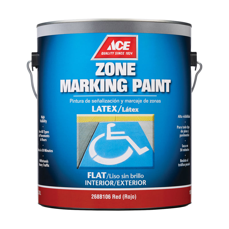 Ace Red Zone Marking Paint 1 gal