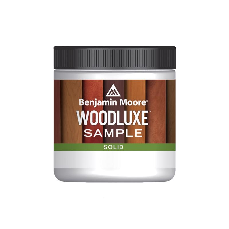Benjamin Moore Woodluxe Solid Tintable Flat Base 1 Acrylic Deck and Siding Stain 8 oz