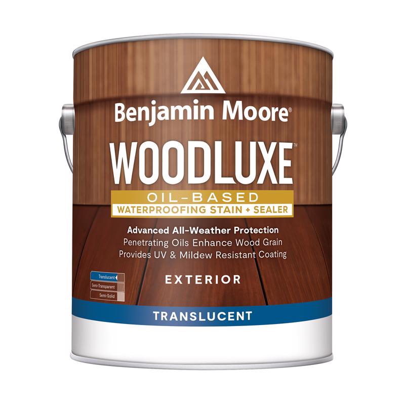 Benjamin Moore Woodluxe Translucent Chestnut Brown Oil-Based Penetrating Oil Waterproofing Wood Stai