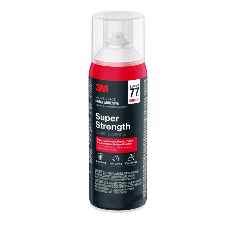 3M Super 77 Super Strength Spray Adhesive 7.38 oz