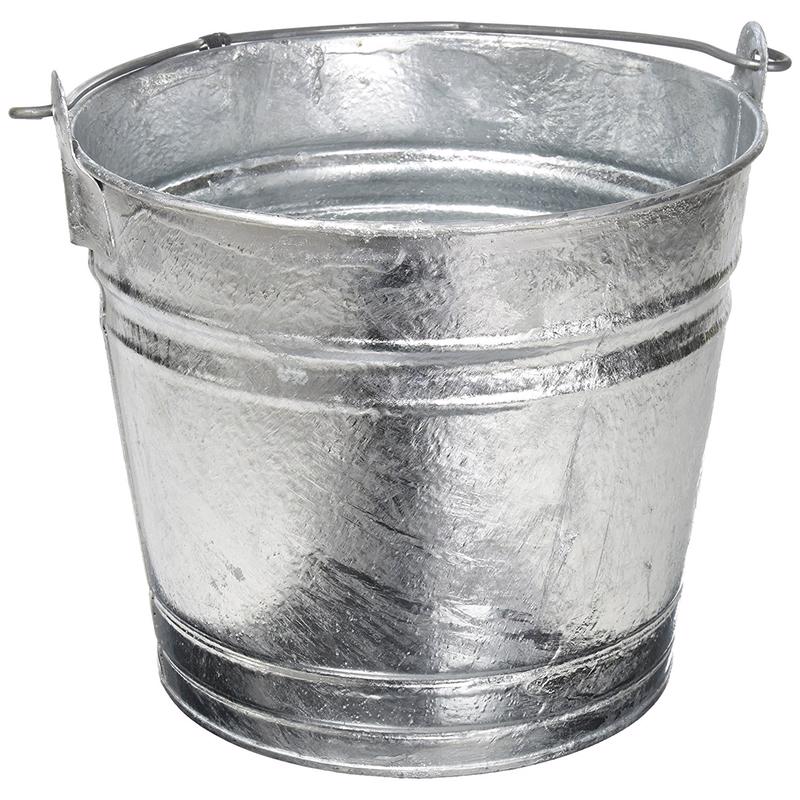 Behrens 14 qt Galvanized Pail Silver