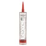 Sashco Lexel Clear Synthetic Rubber All Purpose Caulk 10.5 oz