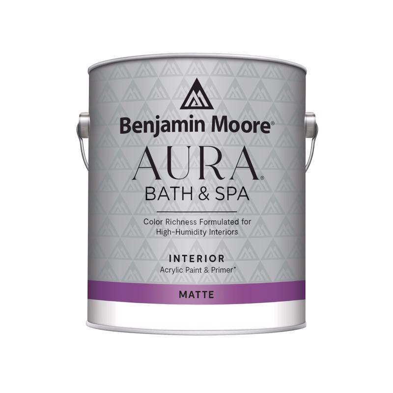 Benjamin Moore Aura Bath & Spa Matte Base 3 Paint Interior 1 gal