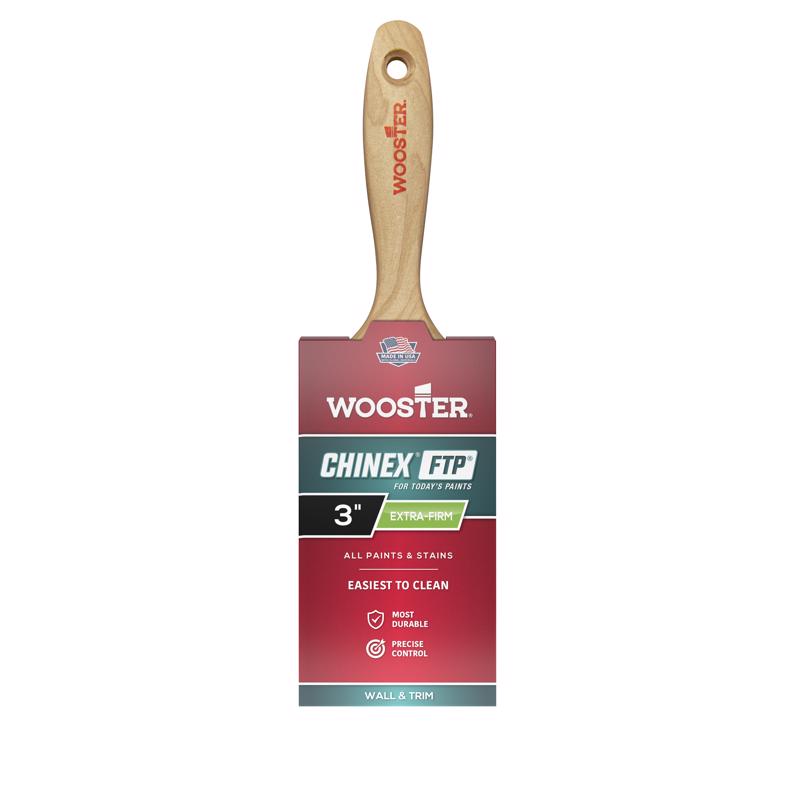 Wooster Chinex FTP 3 in. Extra Firm Flat Paint Brush