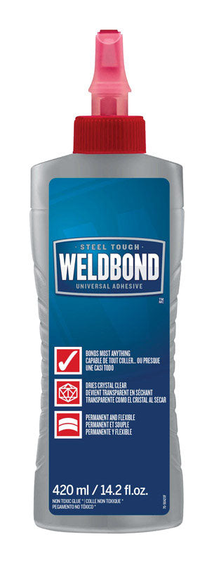 Weldbond High Strength Polyvinyl acetate homopolymer White All Purpose Adhesive 14.2 oz