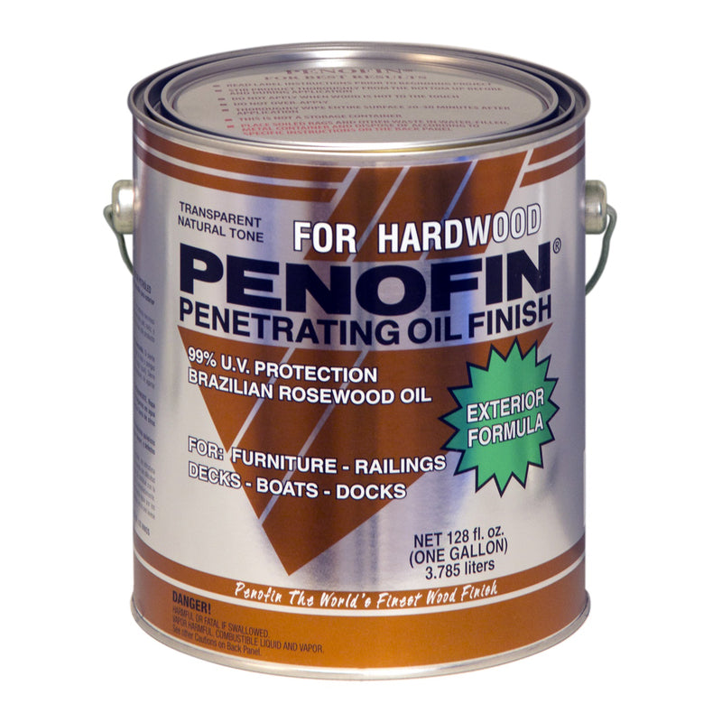 Penofin Transparent Natural Oil-Based Penetrating Hardwood Stain 1 gal