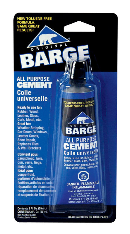 Barge High Strength Cement Yellow All-Purpose Cement 2 oz