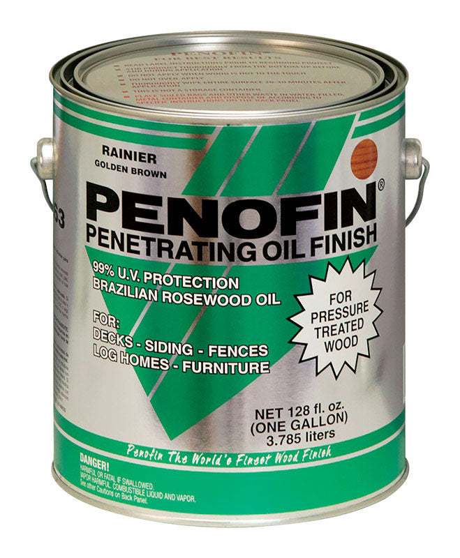 Penofin Transparent Yosemite Oil-Based Pressure Treated Wood Stain 1 gal