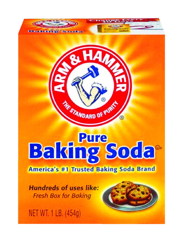 Arm & Hammer Baking Soda No Scent Cleaner and Deodorizer Powder 1 lb