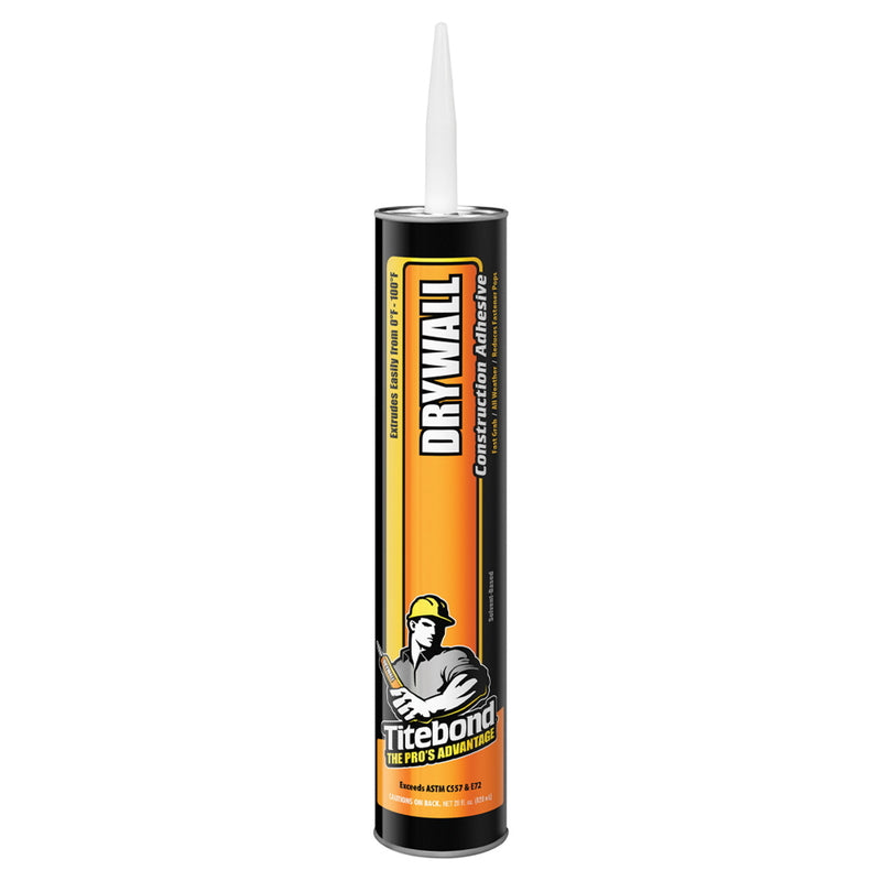 Titebond Solvent-Based High Strength Synthetic Polymer Brown Drywall Adhesive 28 oz