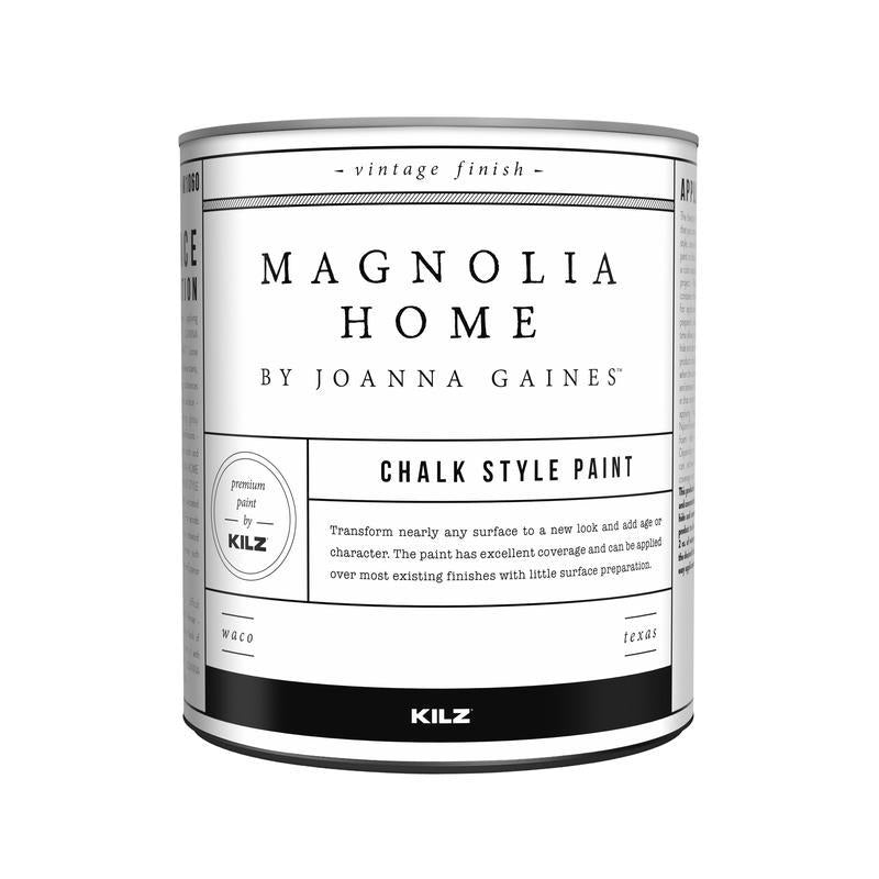 Magnolia Home by Joanna Gaines KILZ Flat Chalk Finish Tint Base Base 1 Furniture Paint Interior 1 qt