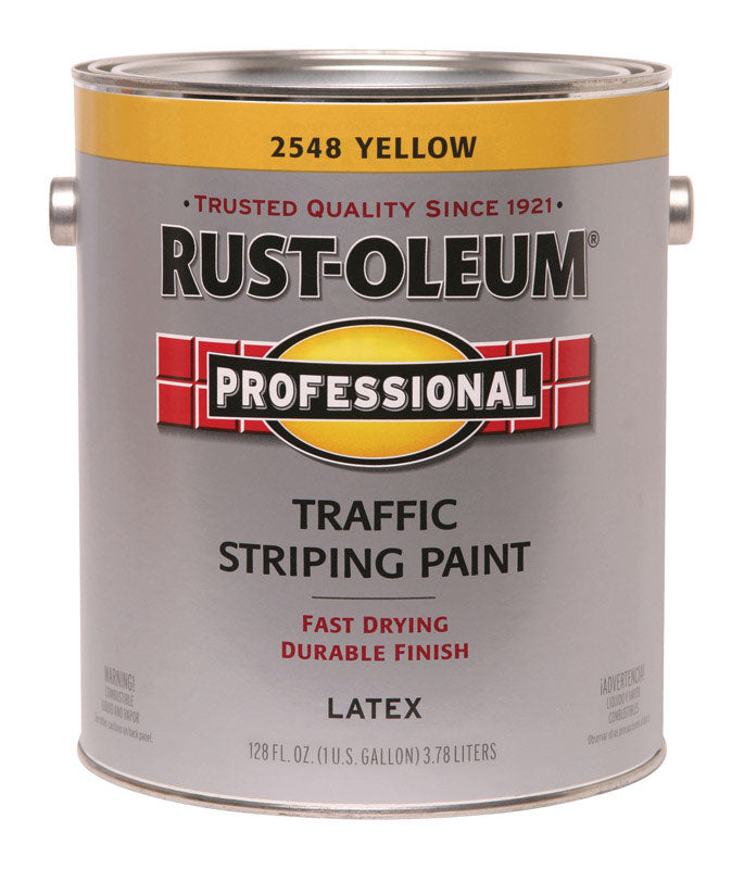 Rust-Oleum Professsional Yellow Traffic Striping Paint 1 gal