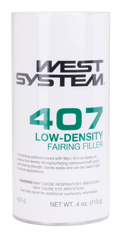 West System 407 Filler Medium Strength Microfibers Red / Brown Fairing Filler 4 oz