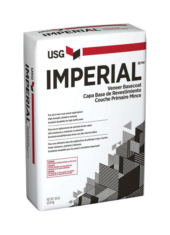USG Sheetrock Imperial Natural Veneer Basecoat Plaster Veneer Finish 50 lb