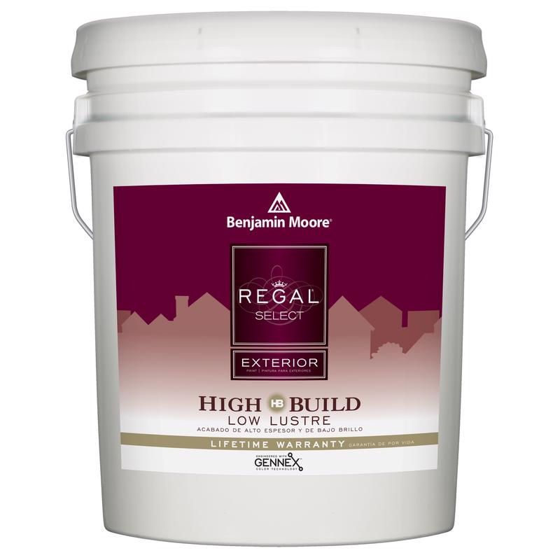 Benjamin Moore Regal Select Low Luster Tintable Base Base 4 Paint Exterior 5 gal