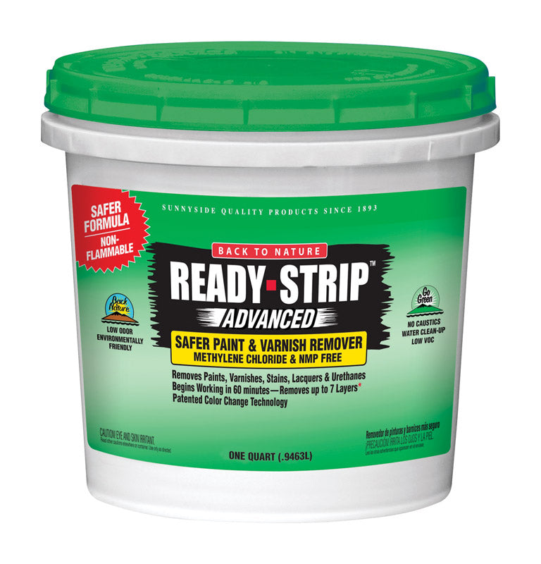Back to Nature Ready-Strip Advanced Paint and Varnish Remover 1 qt