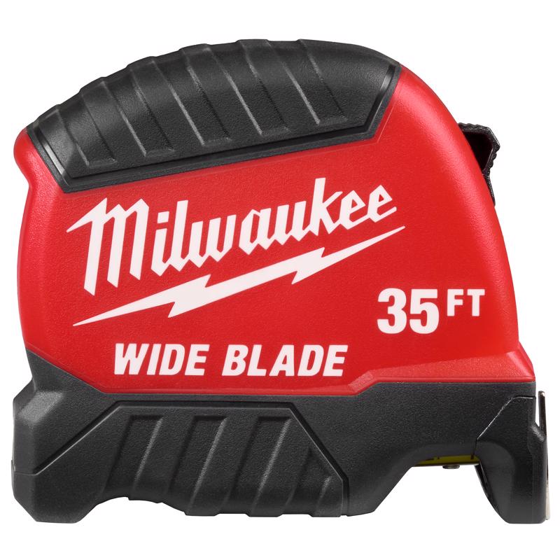 Milwaukee 35 ft. L X 1 in. W Compact Wide Blade Tape Measure 1 pk