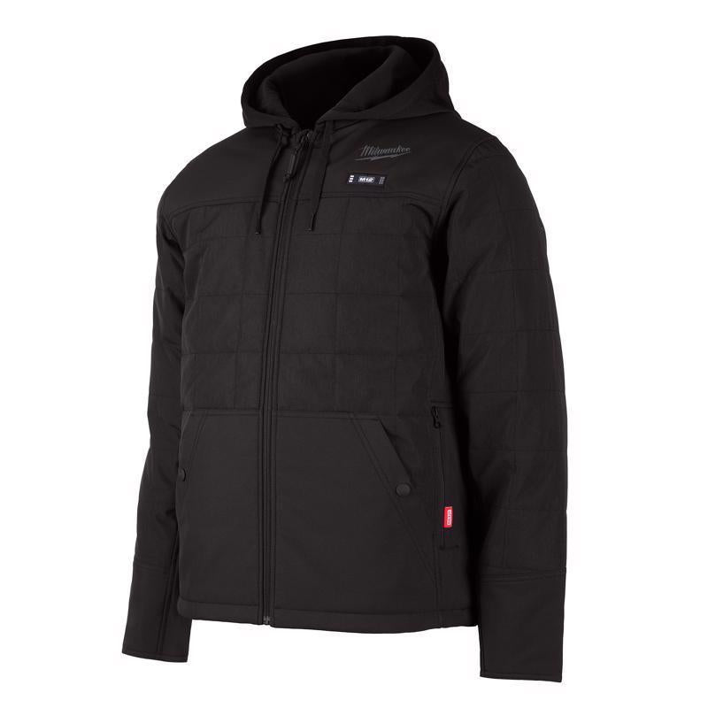 Milwaukee M12 AXIS XXL Long Sleeve Unisex Full-Zip Heated Jacket Kit Black