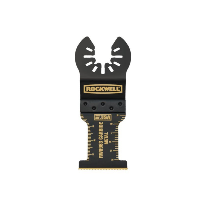 Rockwell 1-3/8 in. X 3.5 in. L Carbide Tipped Oscillating Blade 1 pc