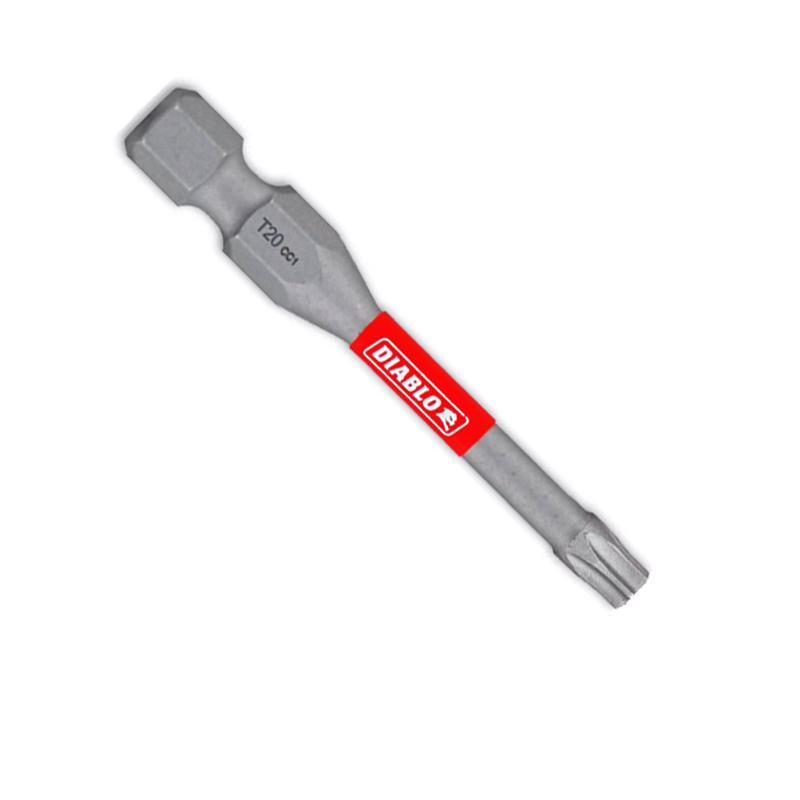 Diablo Torx #20 X 2 in. L Driver Bit Black Oxide 5 pk