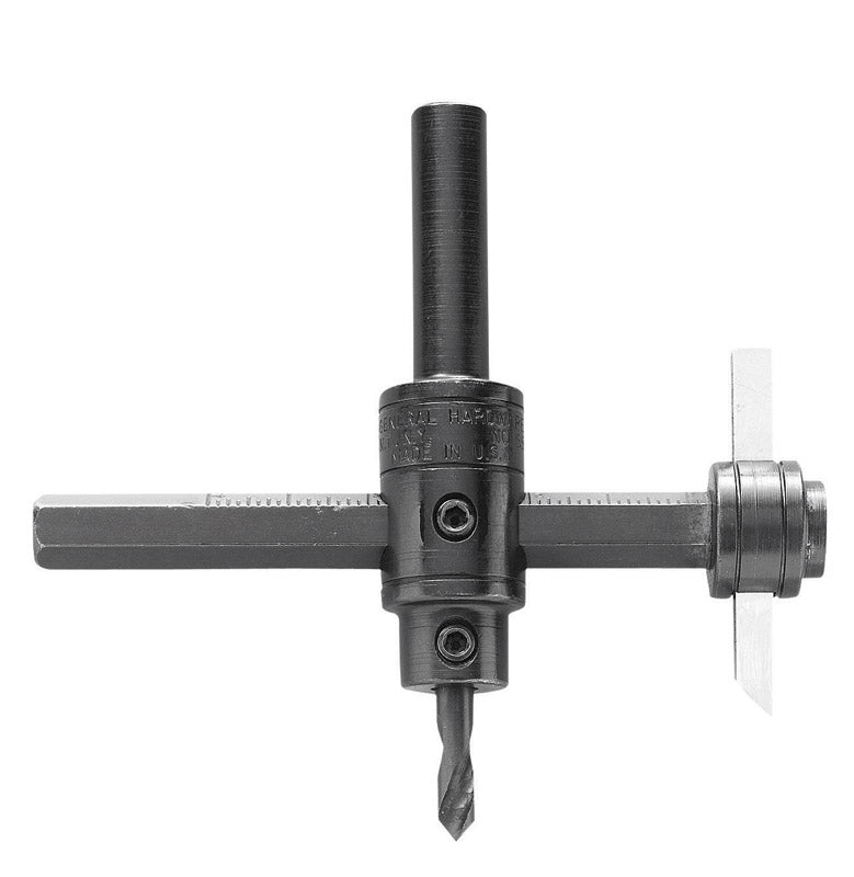 General Heavy Duty 1-3/4 in. Bi-Metal 1.75 in. L X 1/2 in. D Circle Cutter