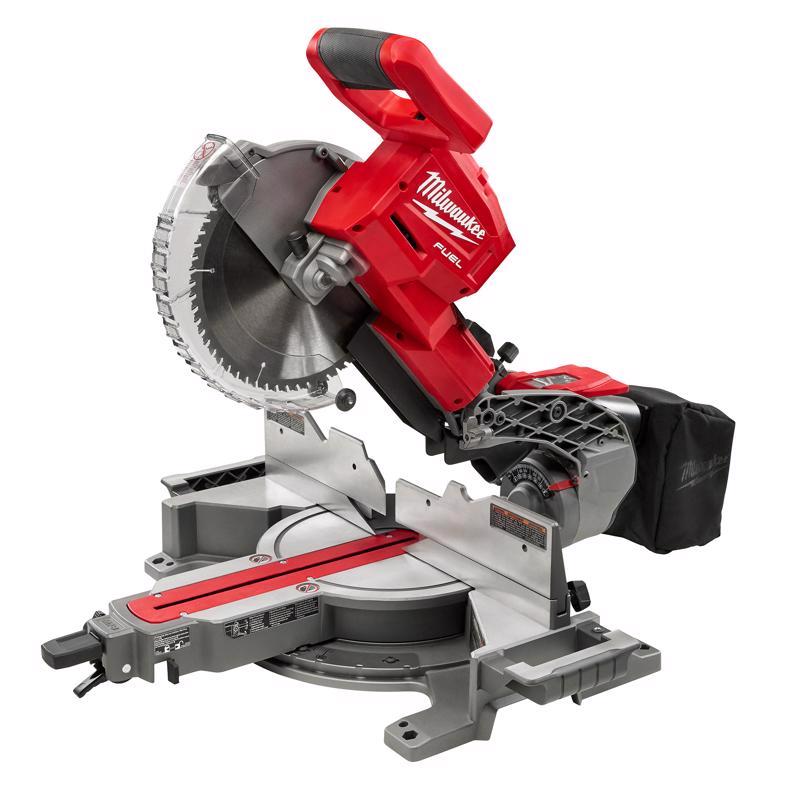Milwaukee M18 FUEL 10 in. Cordless Brushless Dual-Bevel Sliding Compound Miter Saw Tool Only