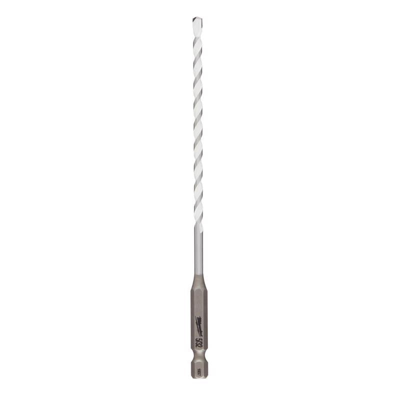 Milwaukee Shockwave 5/32 in. X 6 in. L Carbide Percussion Drill Bit Hex Shank 1 pc