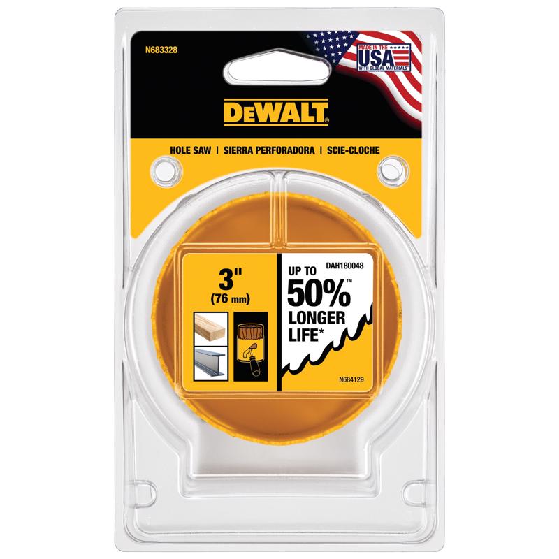 DeWalt 3 in. Bi-Metal Hole Saw
