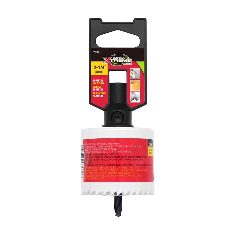 Blu-Mol Xtreme 2-1/4 in. Bi-Metal 1/4 in. D Hole Saw
