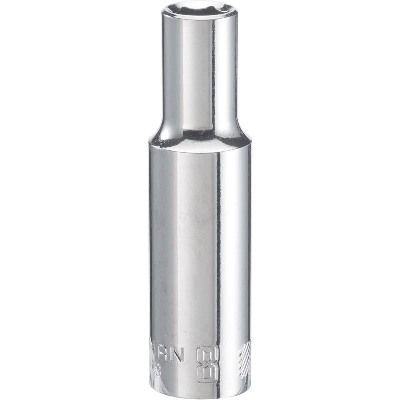 Craftsman 8 mm X 3/8 in. drive Metric 6 Point Deep Socket 1 pc