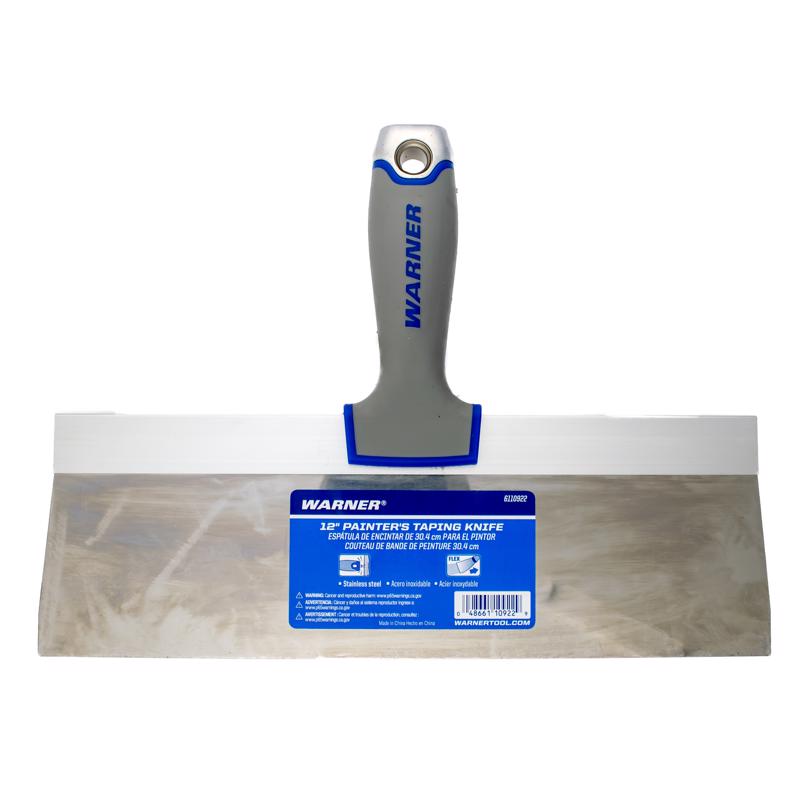 Warner Stainless Steel Taping Knife 1 in. H X 8.9 in. W X 12 in. L