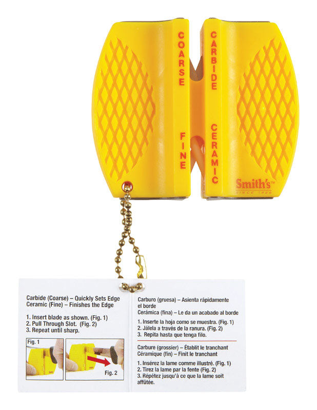 Smith's 7 in. L Carbide/Ceramic Knife Sharpener 800 Grit 1 pc