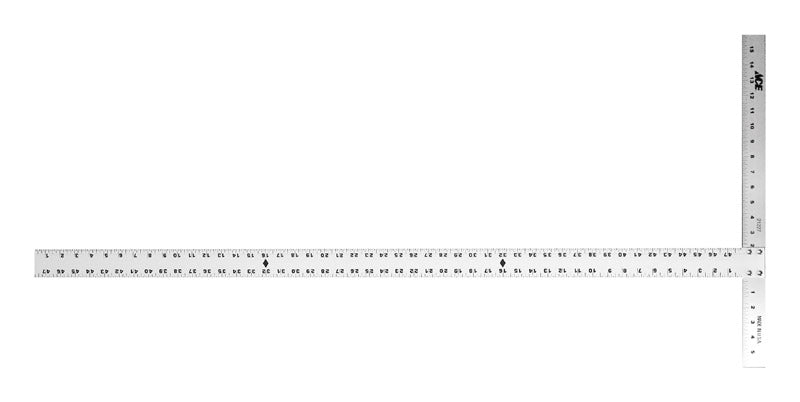 Ace 48 in. L X 22 in. H Aluminum Drywall Square