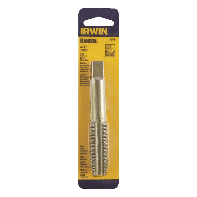 Irwin Hanson High Carbon Steel SAE Fraction Tap 3/4 in. 1 pc