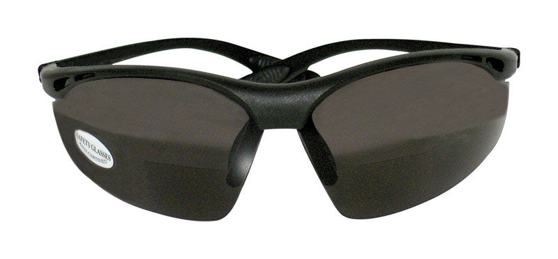 Sierra Ranch Bi-Focal Safety Readers Smoke Lens Black Frame 1 pc