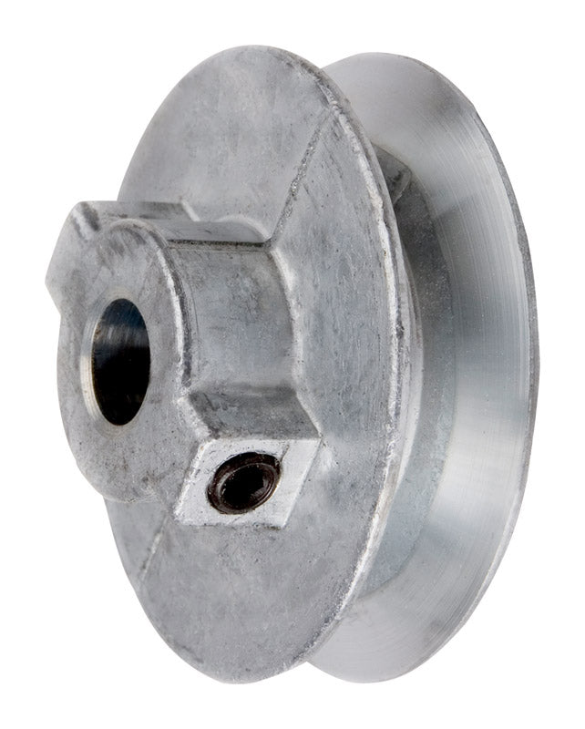 Chicago Die Cast 4 in. D X 3/4 in. D Zinc Single V-Grooved Pulley