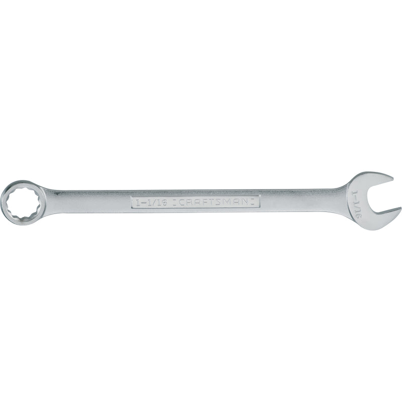 Craftsman 1-1/16 in. X 1-1/16 in. 12 Point SAE Combination Wrench 14.6 in. L 1 pc