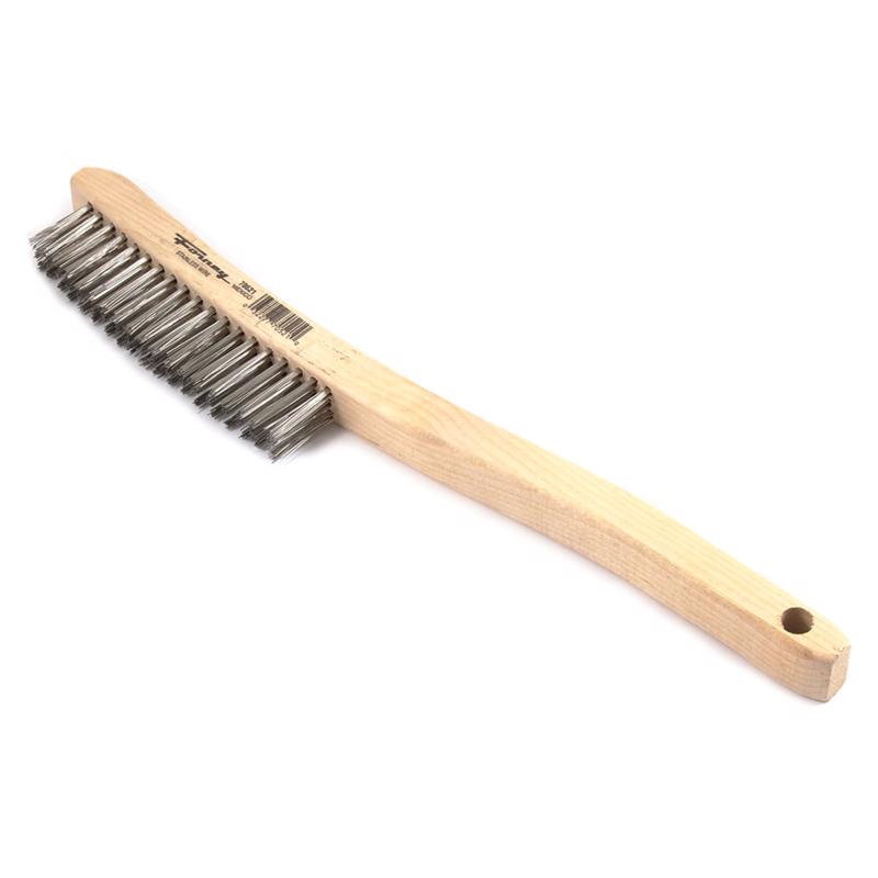 Forney 13-3/4 in. L X 2.25 in. W Scratch Brush Stainless Steel 1 pc