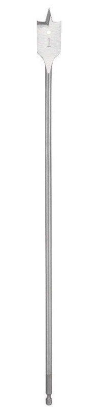 Milwaukee 1/2 in. X 16 in. L High Carbon Steel Flat Boring Bit Quick-Change Hex Shank 1 pk