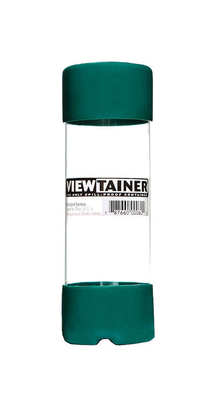 Viewtainer 2 in. W X 6 in. H Slit Top Container Plastic Green