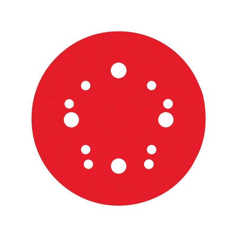 Diablo 5 in. Ceramic Blend Hook and Lock Sanding Disc 80 Grit Coarse 4 pk