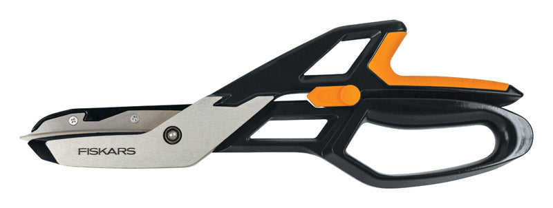 Fiskars PowerArc 13 in. Stainless Steel Straight Snips 1 pk