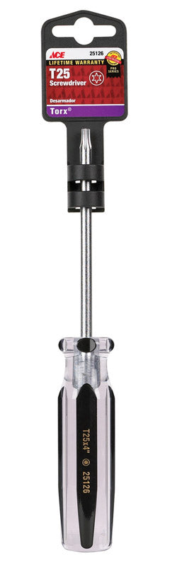 Ace T25 X 4 in. L Torx Screwdriver 1 pc