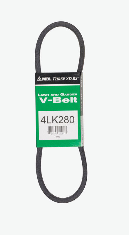 Mitsuboshi Super KB Standard V-Belt 0.5 in. W X 28 in. L For Riding Mowers