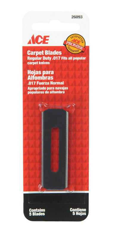Ace Carbon Steel Regular Duty Replacement Blade 5 pk