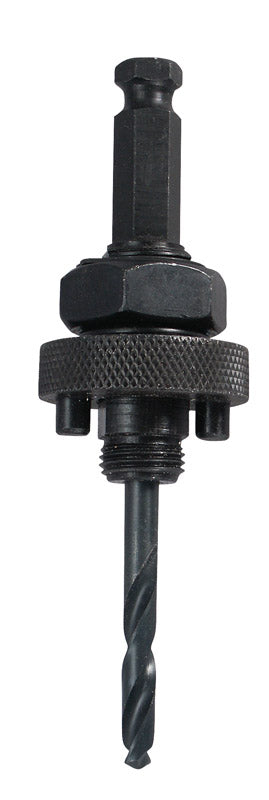 Lenox 3-1/4 in. Carbon Steel 3L 1-1/2 in. L X 1/2 in. D Hole Saw Arbor