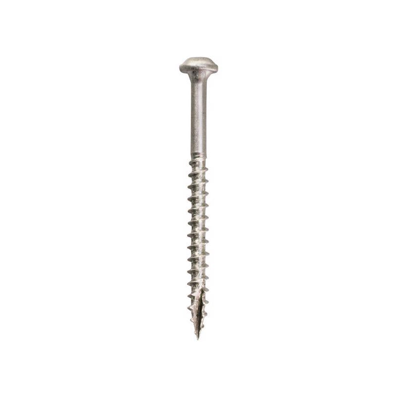 Kreg No. 10 X 2-1/2 in. L Square Coarse Pocket-Hole Screw 50 pk
