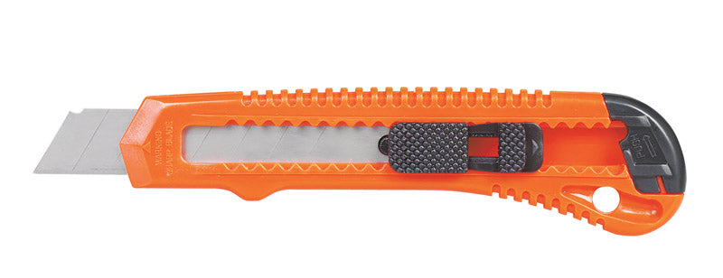 Ace 5.5 in. Sliding Utility Knife with Blade Snapper Red 1 pk