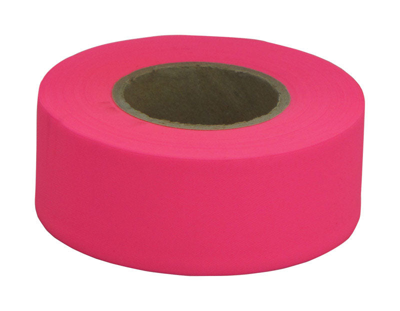 C.H. Hanson 150 ft. L X 1.2 in. W PVC Flagging Tape Fluorescent Pink